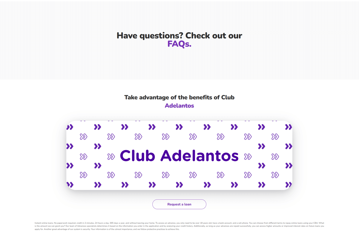Adelantos screenshot 3