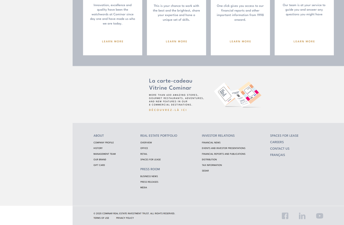 Cominar REIT Portal screenshot 3