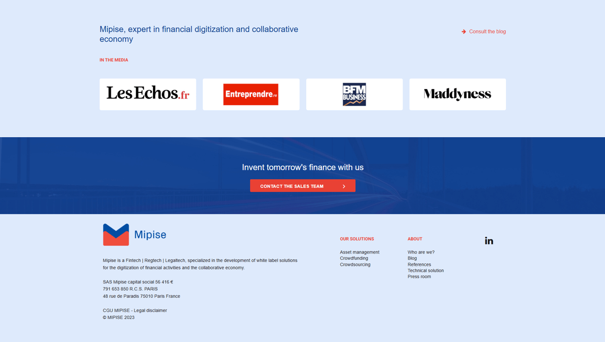Mipise Crowdfunding screenshot 4