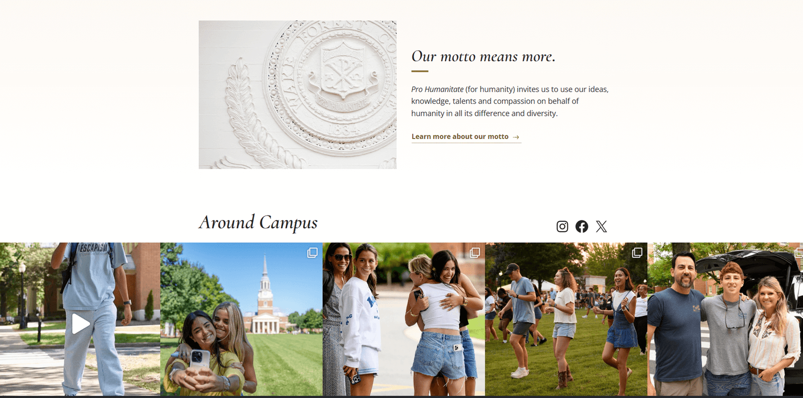 Wake Forest University screenshot 3